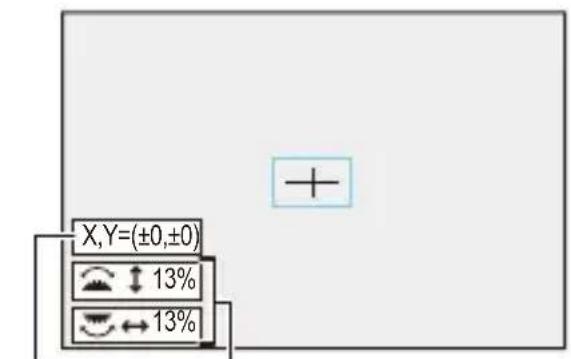 X,Y=(±0,±0) ↑ 13% ← 13%