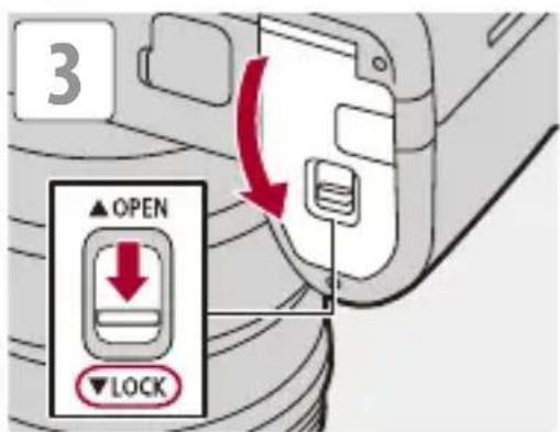 3 ▲ OPEN ↓ ▼ LOCK
