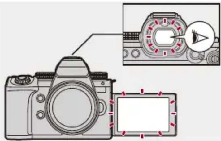 PANASONIC Lumix DC-G9M2 - Affichage simultané sur l'écran et dans le viseur - 1