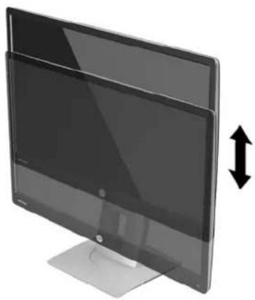 HP EliteDisplay E240q - Réglage du moniteur - 3