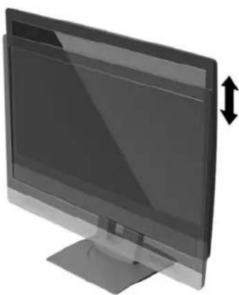 HP EliteDisplay E240c - Réglage du moniteur - 3