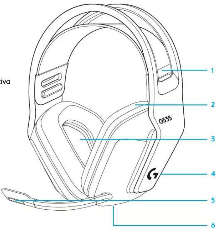 LOGITECH G535 - 7