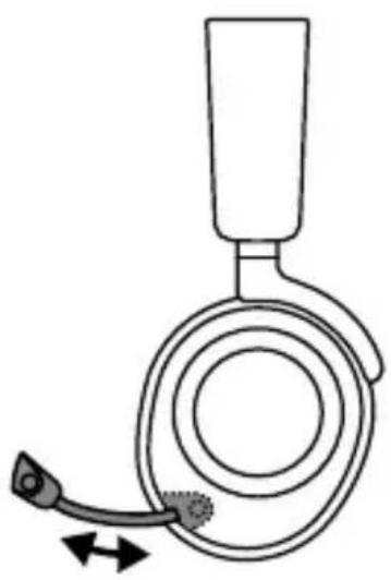 STEELSERIES Arctis Nova Pro X - RETRACTABLE MICROPHONE - 1