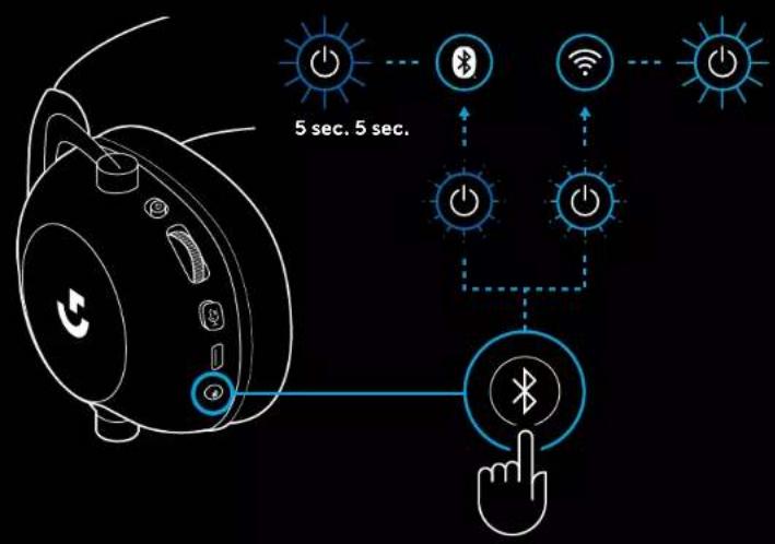 LOGITECH G PRO X 2 Lightspeed - COUPLAGE BLUETOOTH - 4