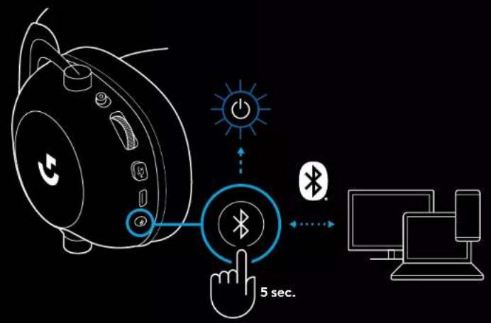 LOGITECH G PRO X 2 Lightspeed - DE HEADSET KOPPELEN MET DE DRAADLOZE LIGHTSPEED-ADAPTER - 1