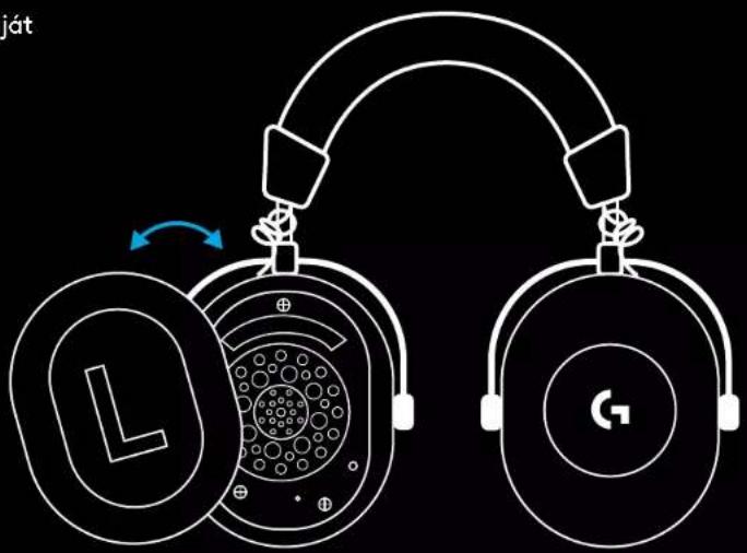 LOGITECH G PRO X 2 Lightspeed - PC ÜZEMBE HELYEZÉSI UTASÍTÁSOK - 6