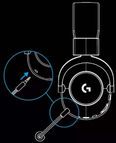 LOGITECH G PRO X 2 Lightspeed - INSTRUCTIUNI DE CONFIGURARE A PC-ULUI - 1