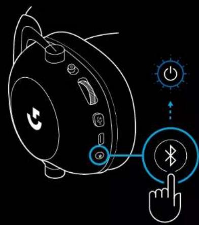 LOGITECH G PRO X 2 Lightspeed - „BLUETOOTH“ SUSIEJIMAS - 3