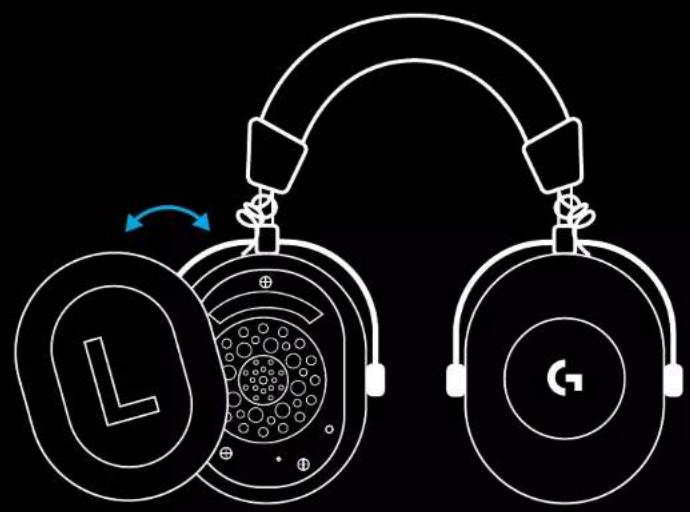 LOGITECH G PRO X 2 Lightspeed - INSTALLATIONSANVISNINGAR FÖR PC - 6