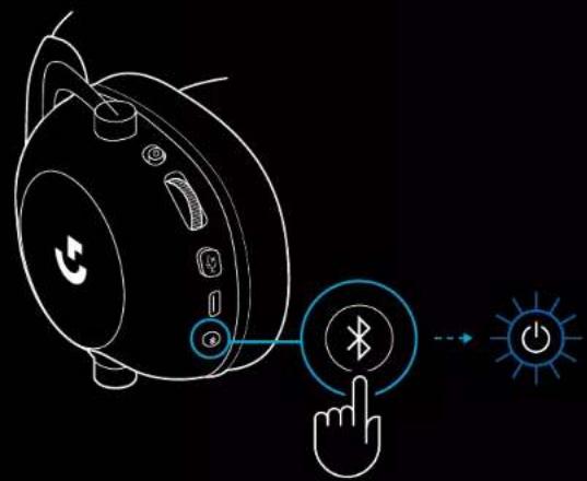 LOGITECH G PRO X 2 Lightspeed - „BLUETOOTH“ SUSIEJIMAS - 2