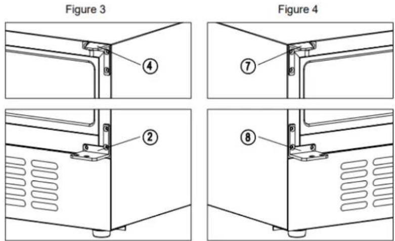 CLIMADIFF CBU20S2B - Reversing the door - 3