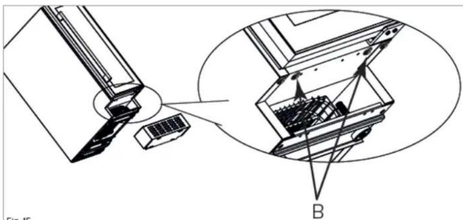 CLIMADIFF CBU20S2B - Removable grille - 2