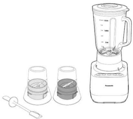 PANASONIC MX-MG5321 - Blender - 1