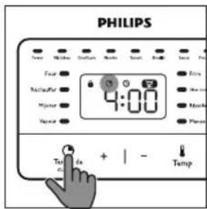 PHILIPS Viva Collection HD3158 - Réglage du temps de cuisson et de la température - 1