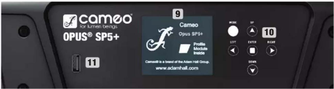Cameo OPUS SP5 Plus - ANTENNE W-DMX™ - 1