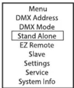 Cameo PIXBAR 400 IP G2 - STAND-ALONE DIRECT LED MODE - 1