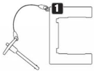 Cameo PIXBAR 400 IP G2 - MONTAGE VERTICAL SUSPENDU SUR BARRE TRANSVERSALE - 5