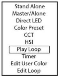 Cameo PIXBAR 400 IP G2 - MODALITÀ STAND-ALONE PLAY LOOP (Sequenze dei colori in 8 passi 1-8) - 2