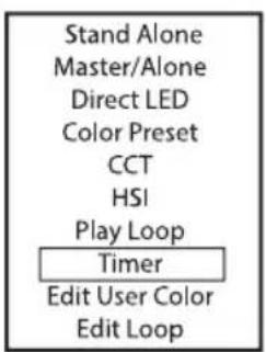 Cameo PIXBAR 400 IP G2 - TIMER FUNCTION - 2