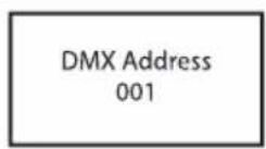 Cameo PIXBAR 400 IP G2 - DMX-STARTADRESSE EINSTELLEN (DMX Address) - 3