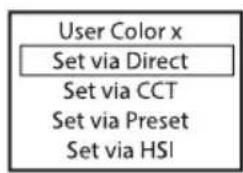 Cameo PIXBAR 400 IP G2 - EDITING USER-PRESETS (Edit User Color) - 4