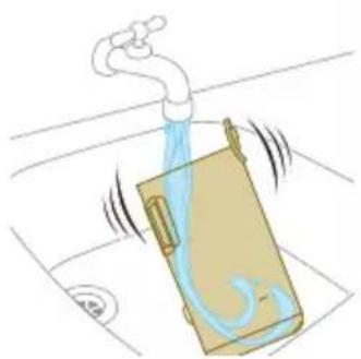 PHILIPS Aqua Plus XC8055 - Periodisk vedligeholdelse med jævne mellemrum Vedligeholdelse af støvhåndteringssystem - 6