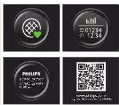 PHILIPS Aqua Plus XC8055 - Bodenarterkennung - 1