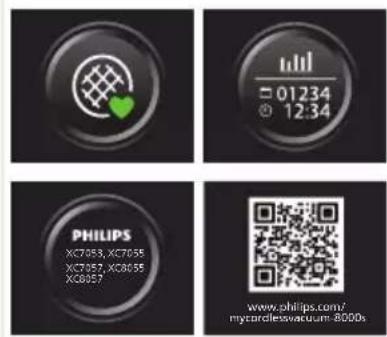 PHILIPS Aqua Plus XC8055 - Utilizar o bocal - 6