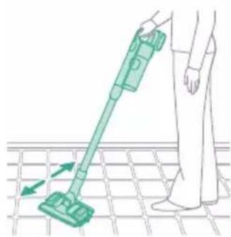PHILIPS Aqua Plus XC8057 - Sert yüzeyleri paspaslarken-supürme - 7