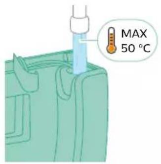 PHILIPS Aqua Plus XC8057 - Onderhoud van het waterreservoir - 3