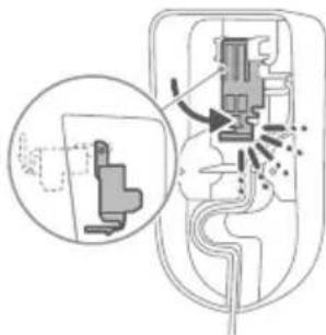 PHILIPS Aqua Plus XC8057 - Seinäkiinnikkeen asentaminen - 3