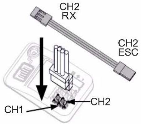 CH2 RX CH2 ESC CH1 CH2