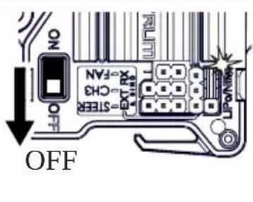 NO OFF STEER CH3 X-FAN EXT RX PG-NM