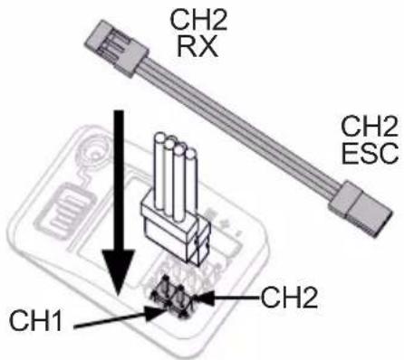 CH2 RX CH2 ESC CH1 CH2