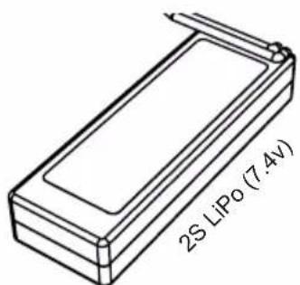 2S LiPo (7.4V)
