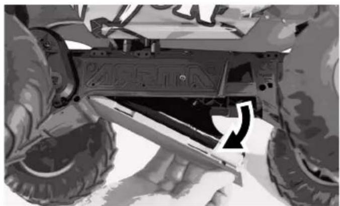 ARRMA Gorgon Mega 550 - BATTERIE-STATUS - 2