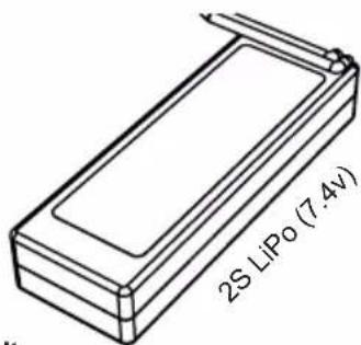 2S LiPo (7.4V)