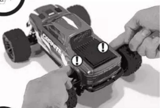 ARRMA Granite Grom Mega 380 - BATTERIE-STATUS - 2