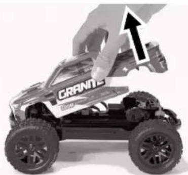 ARRMA Granite Grom Mega 380 - BATTERIE-STATUS - 3