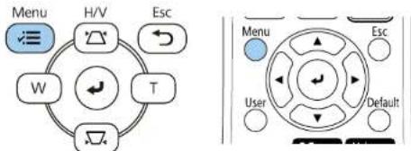 Menu H/V Esc W T Menu Esc User Default