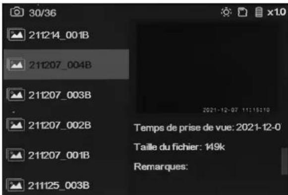 TROTEC VSC106 - Modification du mode d'affichage des fichiers - 4