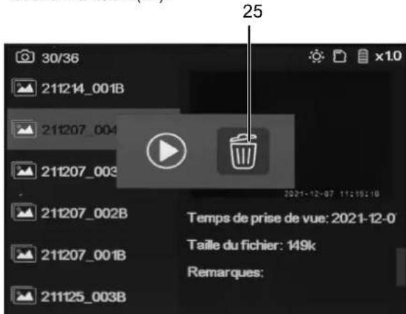 TROTEC VSC106 - Visualisation d'un enregistrement - 2
