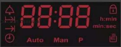 88:88 h:min min:sec Auto Man P