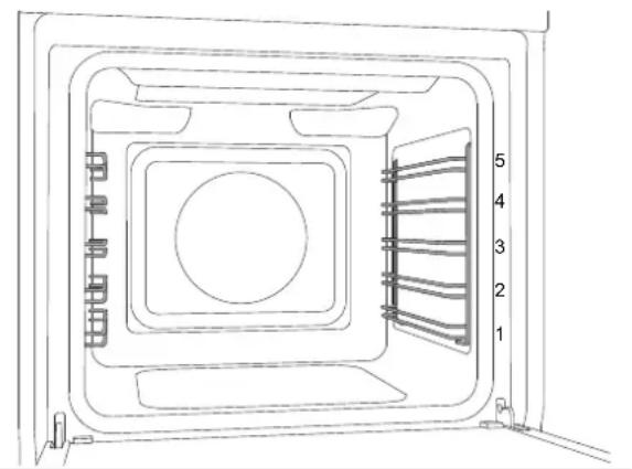 BERTAZZONI F609HEREKTAC - POSITIONNEMENT DES GRILLES - 1