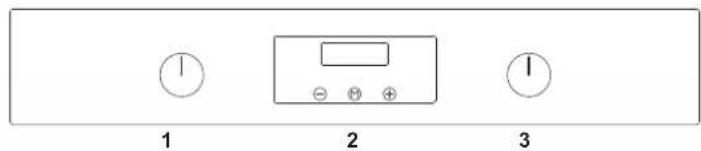BERTAZZONI F609HEREKTAC - COMMANDES DU FOUR À 2 BOUTONS - 3