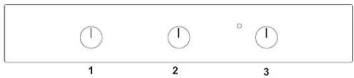 BERTAZZONI F609HEREKTAC - TWO-KNOB OVEN CONTROLS - 1