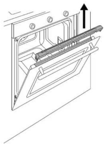 BERTAZZONI F605HEREKAX - CLEANING THE INTERNAL DOOR GLASS - 5