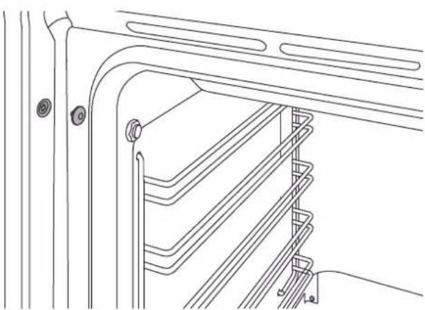 BERTAZZONI F605HEREKAX - FIJACIÓN DEL HORNO - 1