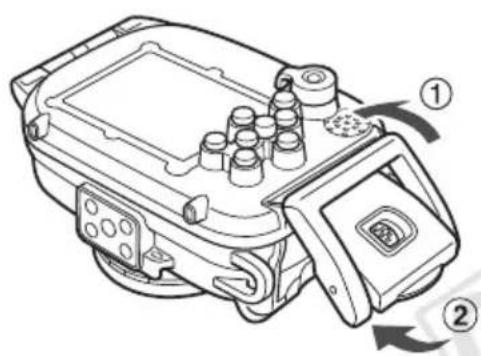 CANON WP-DC36 - ケースにカメラを入れます。 - 1