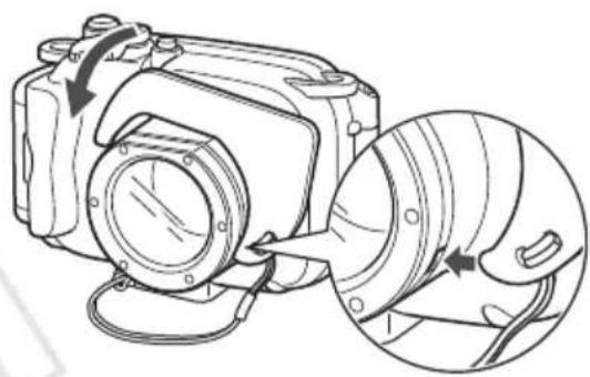 CANON WP-DC36 - Fixez le collier/la dragonne et réglez sa longueur. - 3